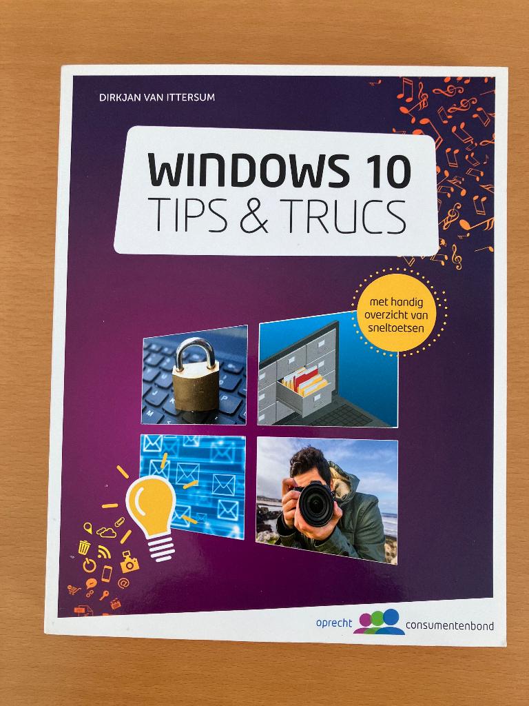 Windows 10 Tips en Trucs, uitgegeven door de consumentenbond, Dirkjan van Ittersum, Ophalen of Verzenden, Zo goed als nieuw, Overige onderwerpen