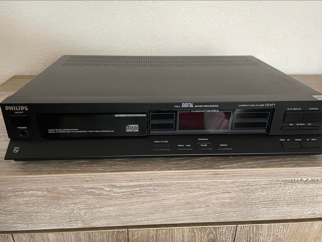 Philips CD471 CD-speler, Ophalen of Verzenden, Gebruikt, Philips
