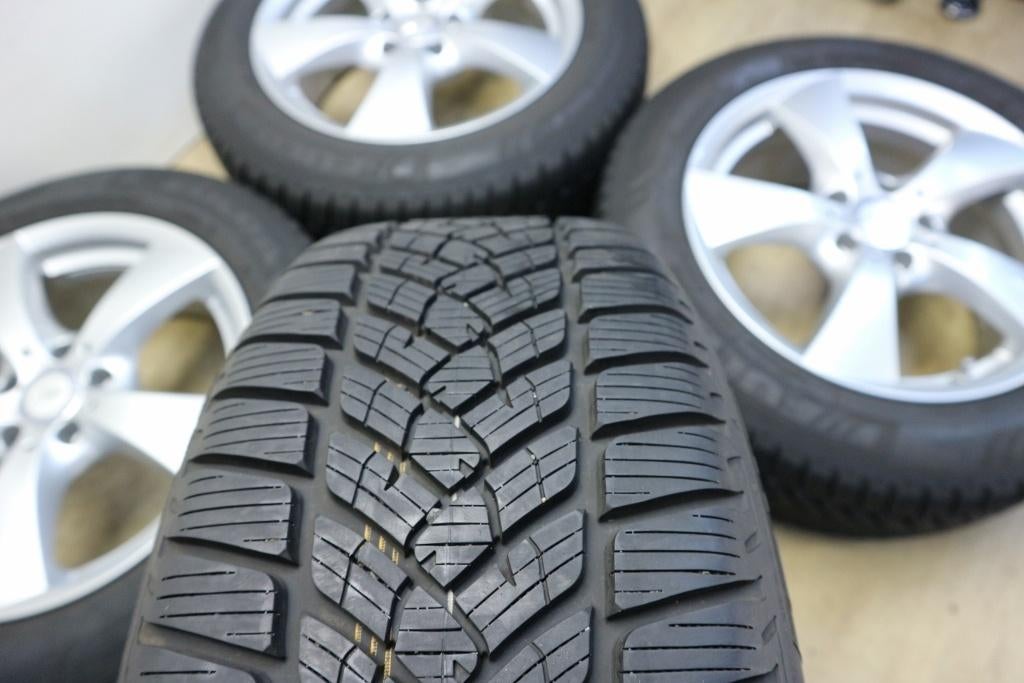 Mercedes GLA velgen 17 inch + winterbanden 8mm 5x112, Banden en Velgen, 17 inch, Nvt, Personenwagen