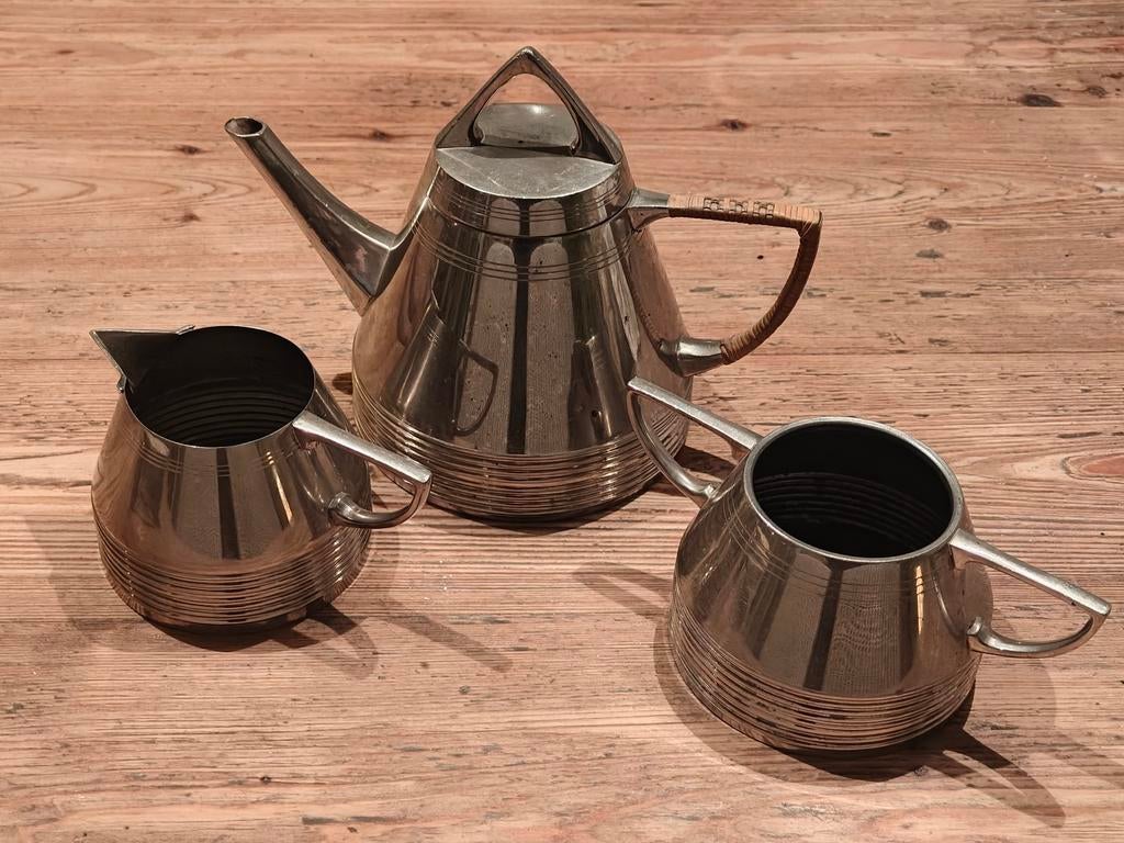 Daalderop Tiel Theeset - Art Deco, Ophalen of Verzenden