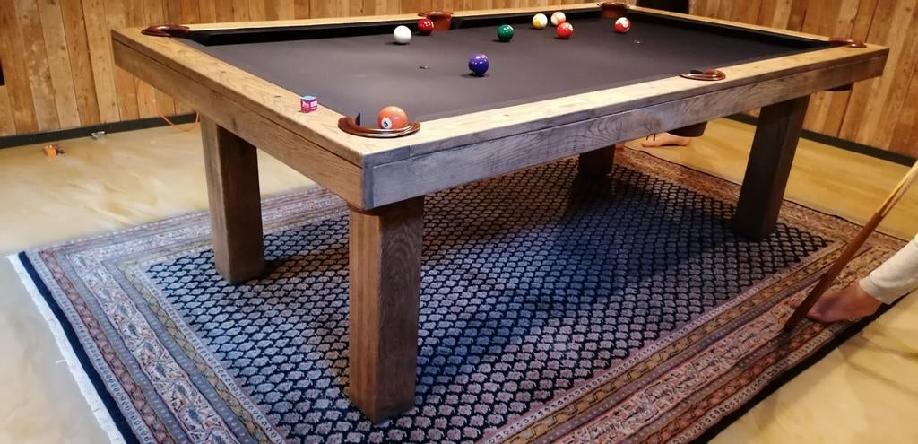 Dinner pooltafel. 7ft, Sport en Fitness, Biljarten en Poolen, Ophalen, Pooltafel, Nieuw, Nb