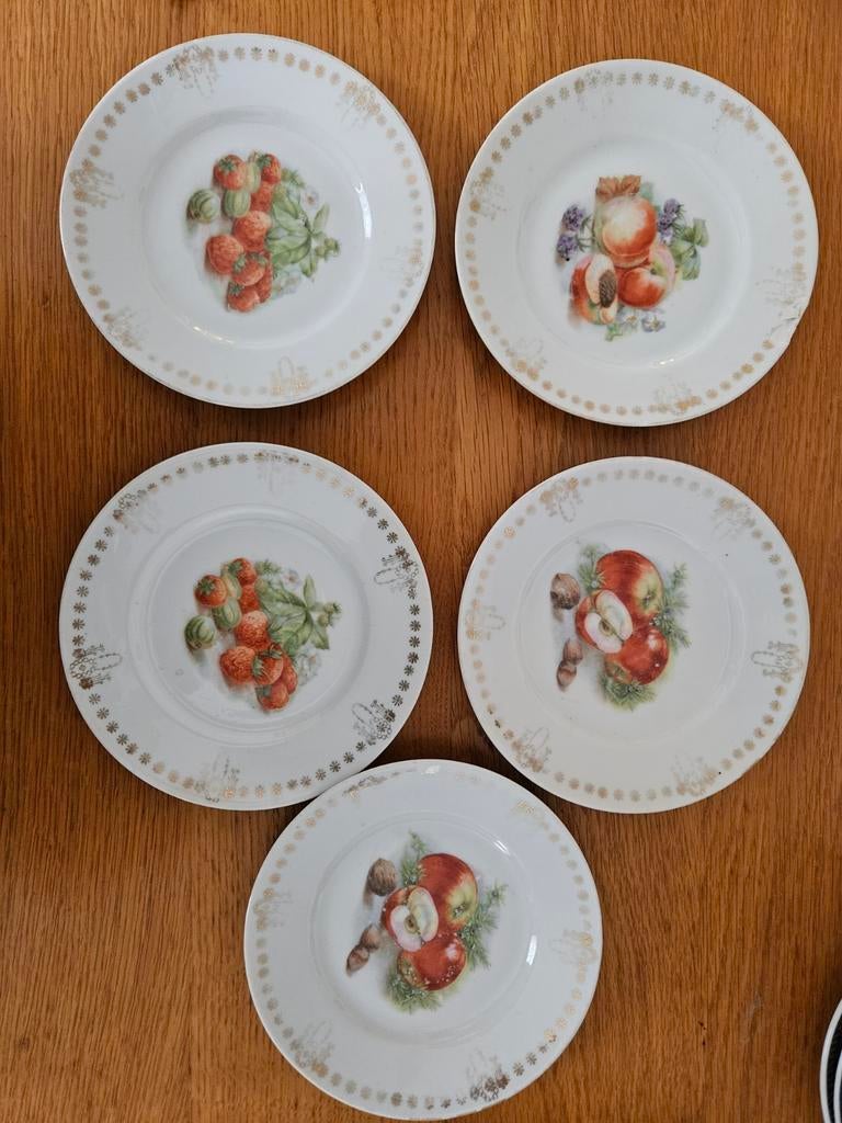 Antieke schoteltjes CT Altwasser Silesia, Antiek en Kunst, Ophalen of Verzenden