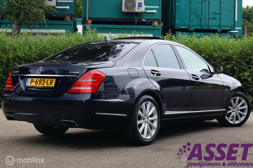 Youngtimer Mercedes S400 HYBRID V6 | schuifdak | Distronic+, Auto's, Mercedes-Benz, Euro 5, Achterwielaandrijving, Gebruikt, Beige