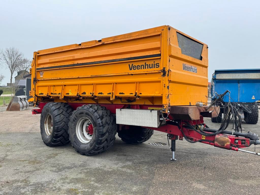 Veenhuis driezijdig kieper snippercombi vgm beco kar kieper, Zakelijke goederen, Agrarisch | Werktuigen, Transport, Ophalen