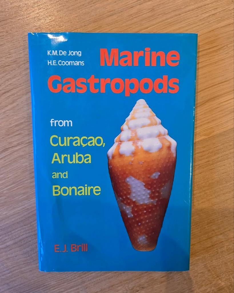 Marine Gastropods Curaçao, Aruba, Bonaire - K.M. De Jong, Ophalen of Verzenden