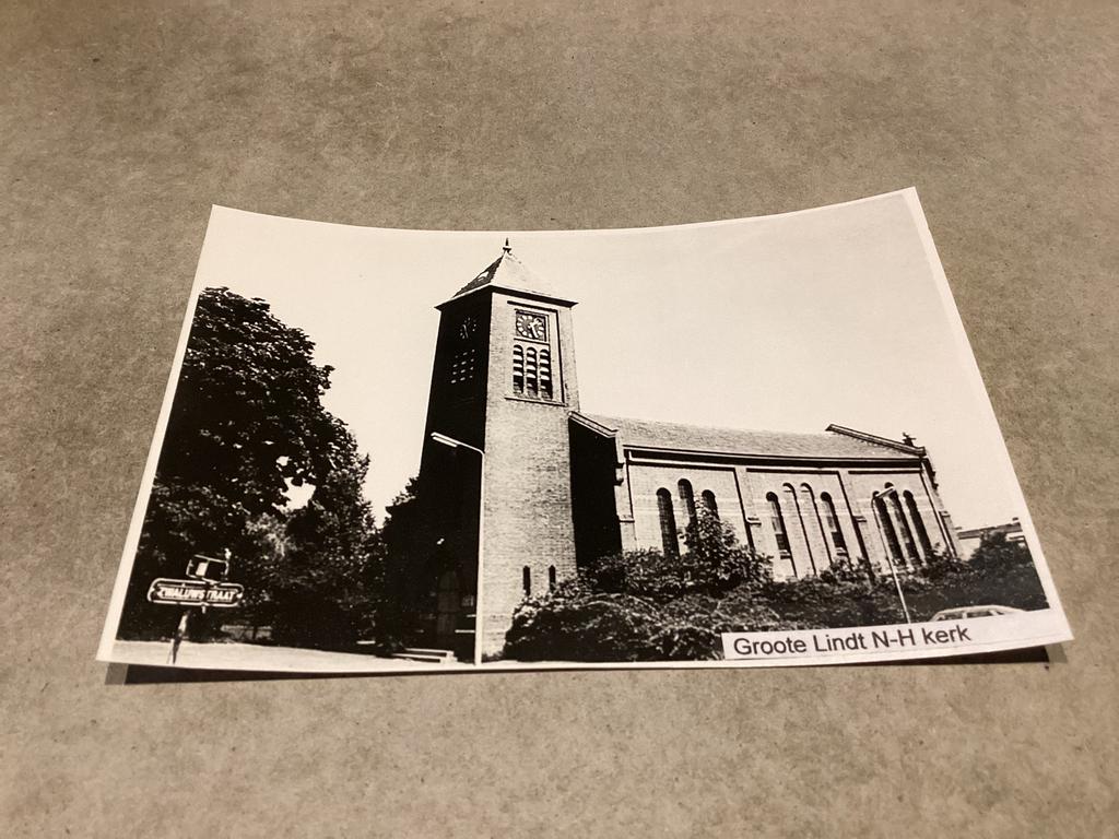 Groote Lindt bij Zwijndrecht.    Ned. Herv. Kerk, Verzamelen, Ophalen of Verzenden