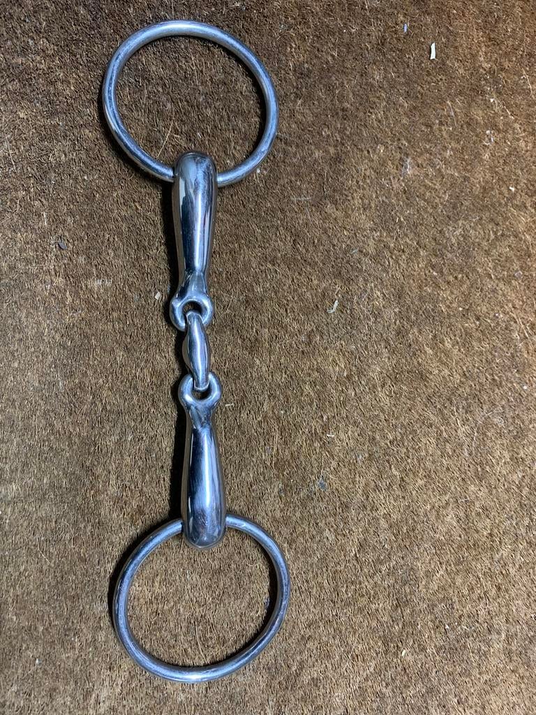 Watertrens bit dubbel gebroken, Ophalen of Verzenden, Gebruikt