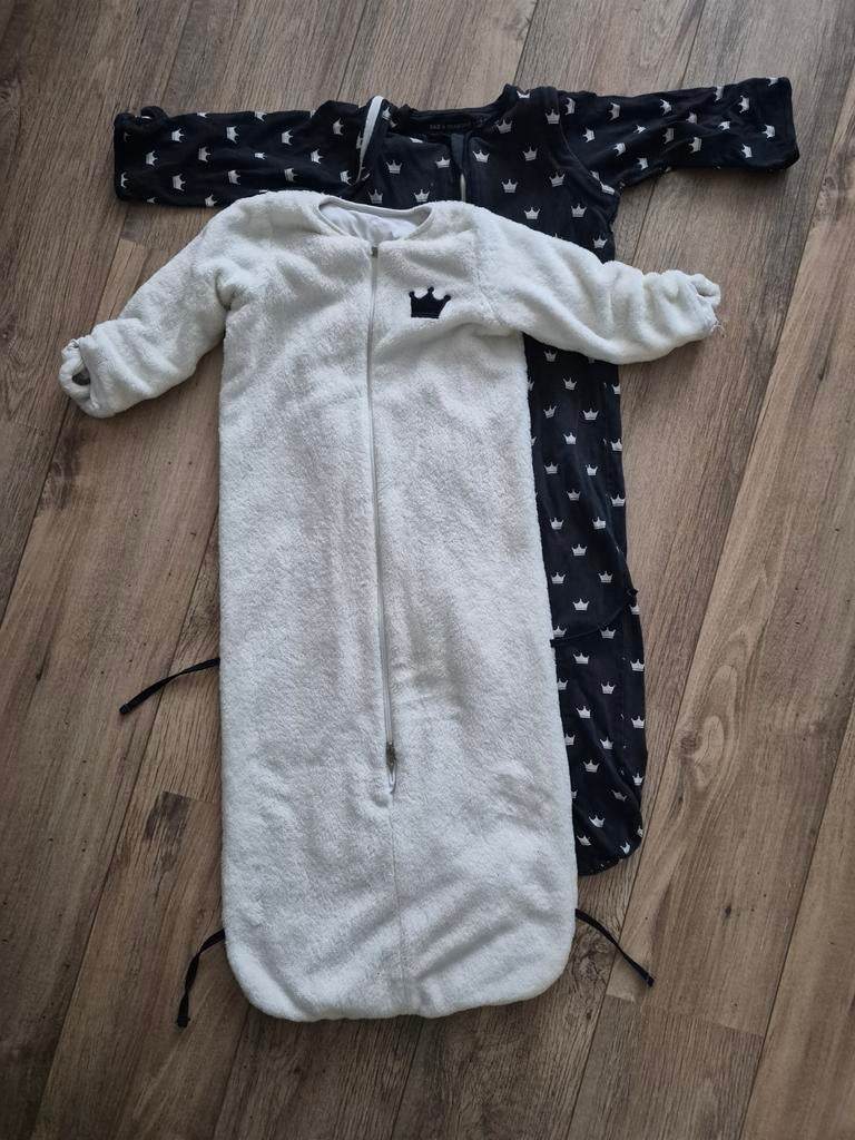 Puckababy Slaapzak met Kroontjes - 100cm, Ophalen, Zo goed als nieuw, 85 tot 100 cm, Slaapzak