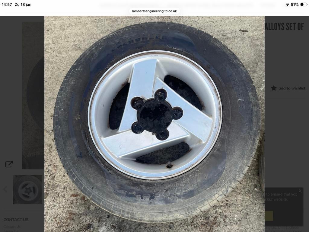 Te koop gevraagd drie spaaks velg jimny, Ophalen