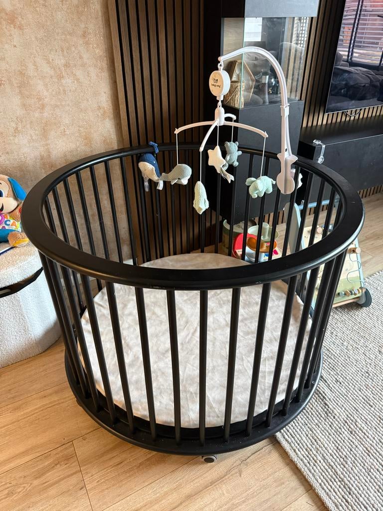 Ronde babybox bopita, Ophalen of Verzenden, Zo goed als nieuw, Rond