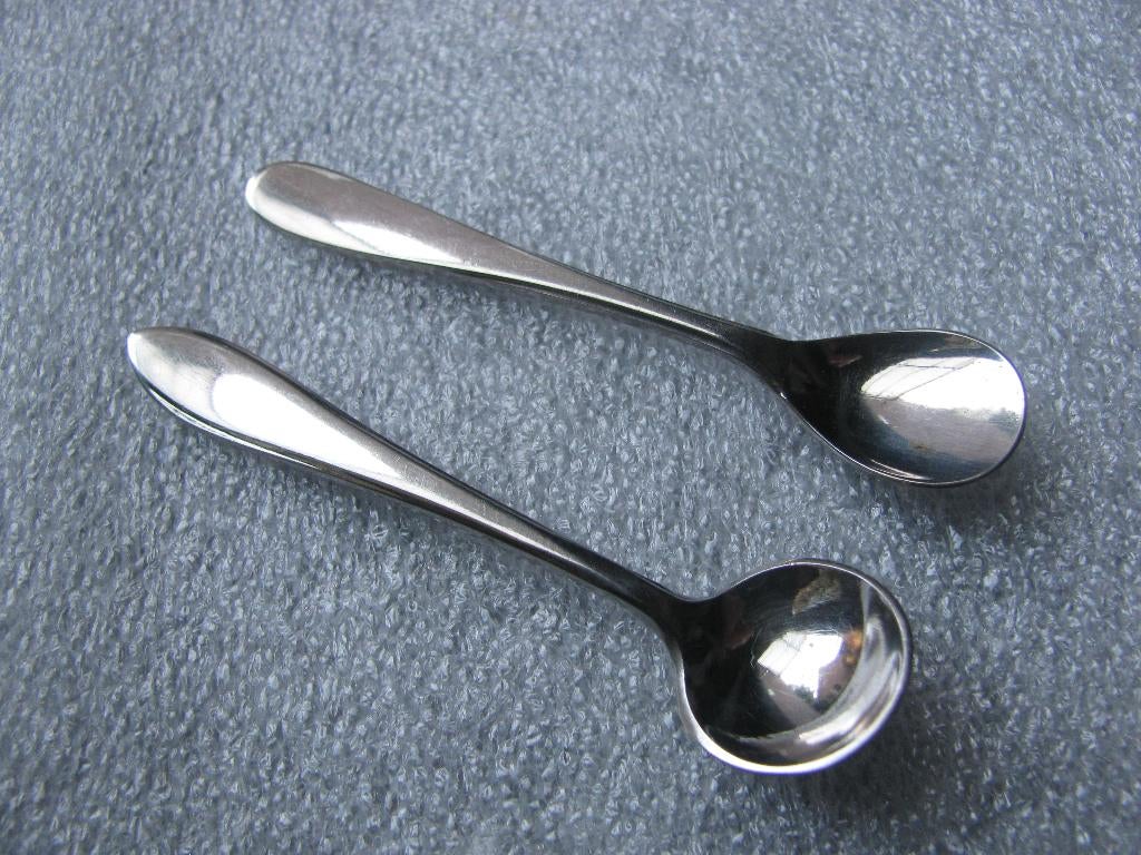 Set van 2 Verschillende Specerij Lepeltjes - GERO Zilmeta, Verzenden