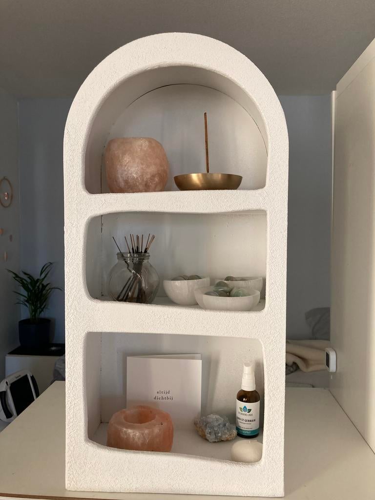 2x mica decorations wandkastjes, Zo goed als nieuw, Minder dan 100 cm, 25 tot 50 cm, 50 tot 100 cm