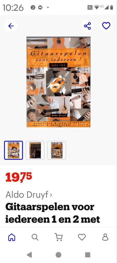 Gitaarspelen voor iedereen! Deel 1 & 2 + CD, Gitaar, Les of Cursus, Nieuw, Ophalen of Verzenden