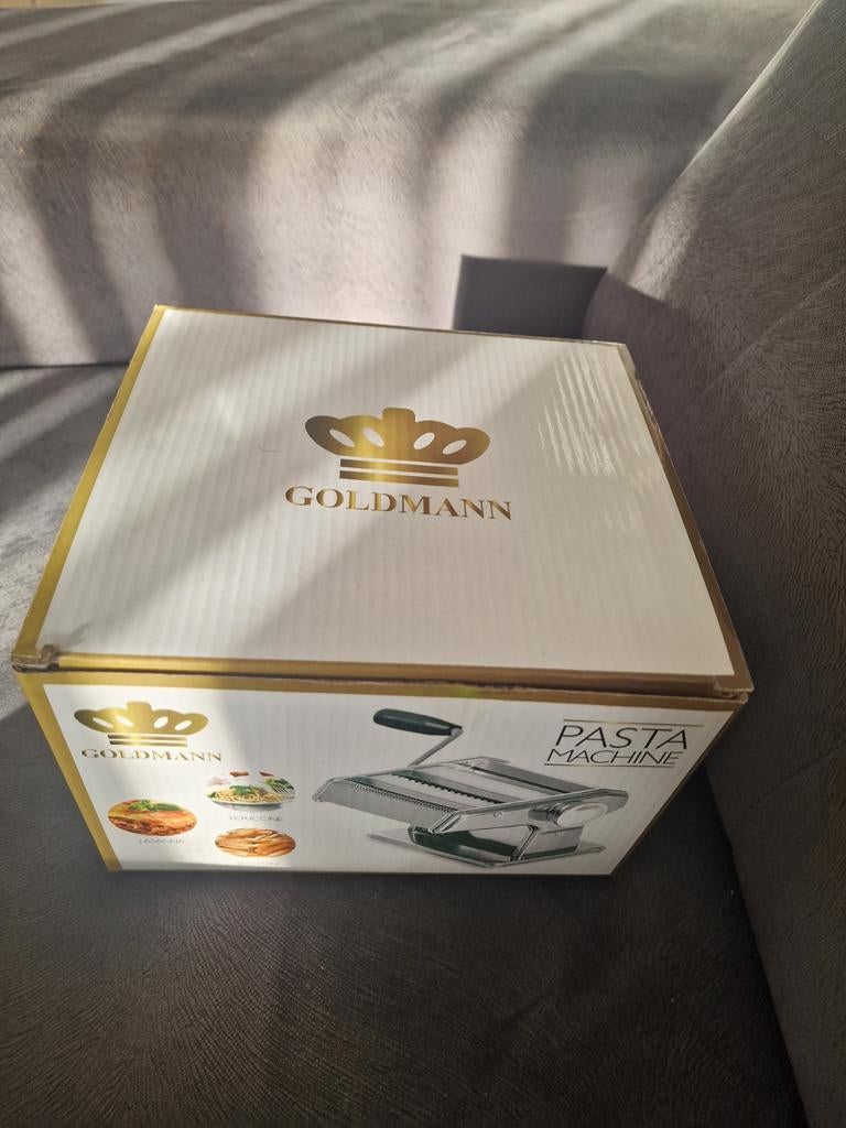 Pasta machine goldmann, Huis en Inrichting, Keuken | Keukenbenodigdheden, Ophalen of Verzenden, Nieuw