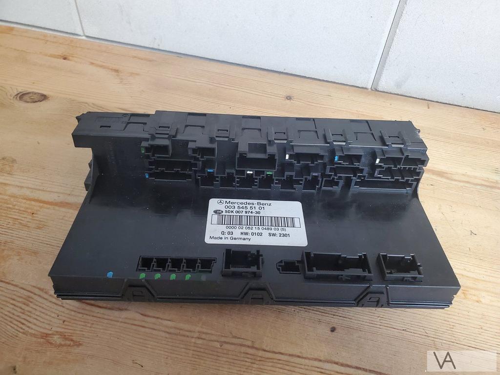 Mercedes C klasse W203 zekeringkast achter SAM 0035455101, Auto-onderdelen, Ophalen of Verzenden, Gebruikt, Mercedes-Benz