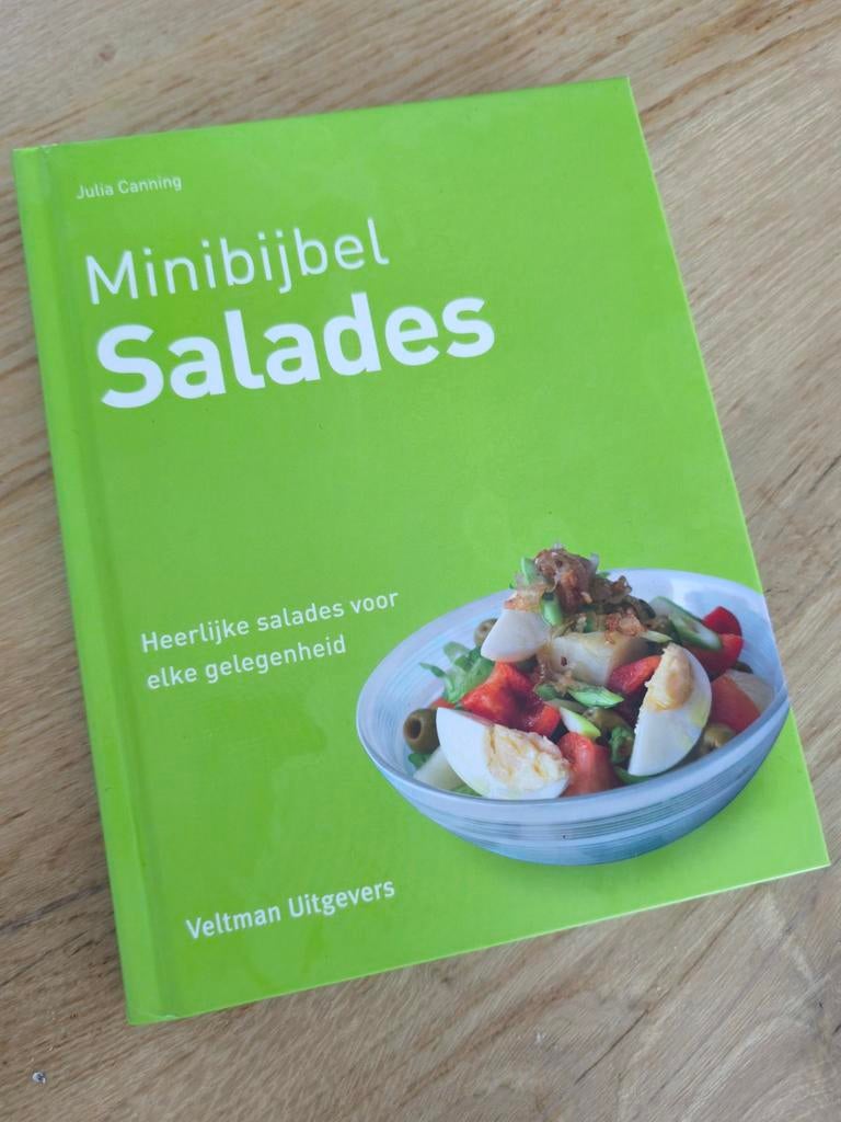 Kookboek Minibijbel Salades - Julia Canning, Boeken, Kookboeken, Ophalen of Verzenden, Zo goed als nieuw, Julia Canning