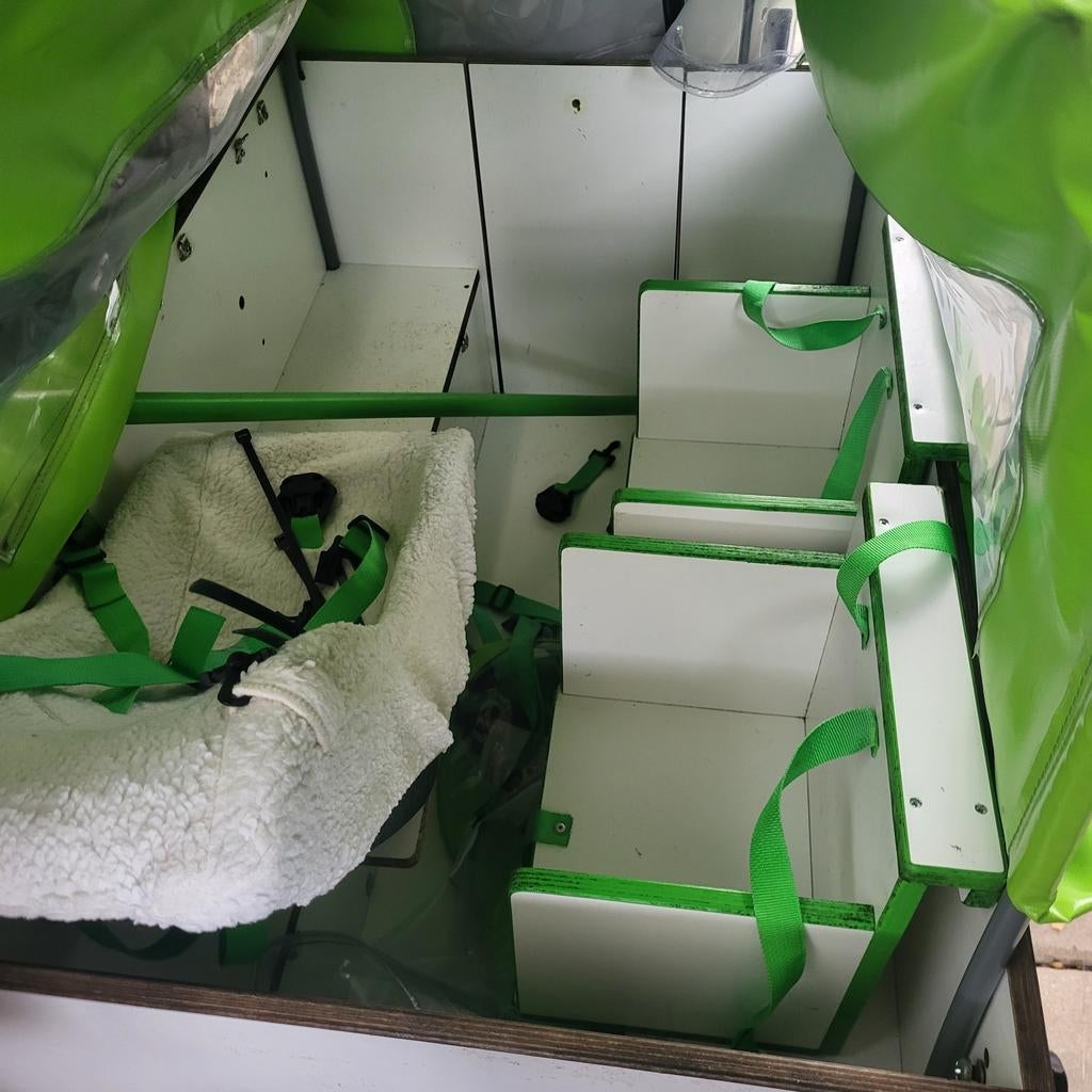 Bolderkar incl zitjes, Caravans en Kamperen, Bolderkarren, Ophalen