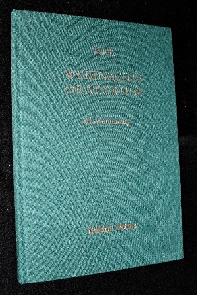 Bach - Weihnachtsoratorium - BWV 248 - Klavierauszug Von, Ophalen of Verzenden, Zo goed als nieuw, Artiest of Componist, Klassiek