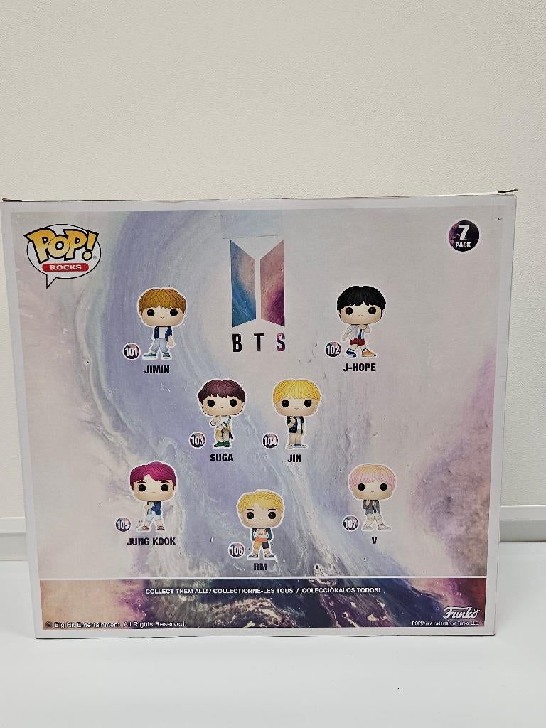 Rocks - BTS 7-Pack 2019 Funko Pop!, Ophalen of Verzenden, Gebruikt