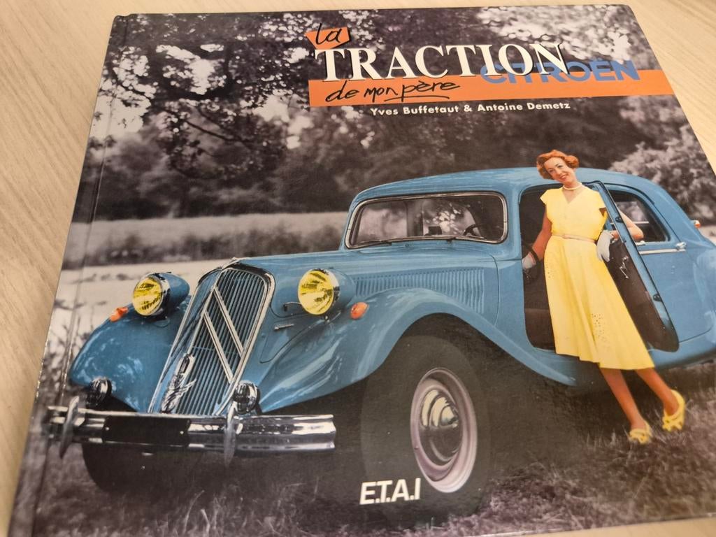 Hardcover boek Citroën Traction Avant óók 22 cv ingebouwde k, Boeken, Ophalen of Verzenden, Zo goed als nieuw, Citroën