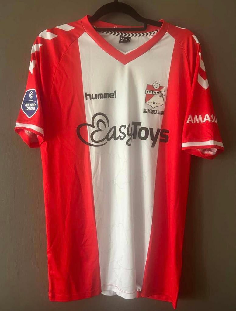 Matchworn FC Emmen ThuisShirt 2023/24, Ophalen of Verzenden, Zo goed als nieuw, Overige binnenlandse clubs, Shirt