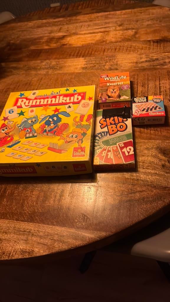 Diverse spellen, Ophalen, Gebruikt