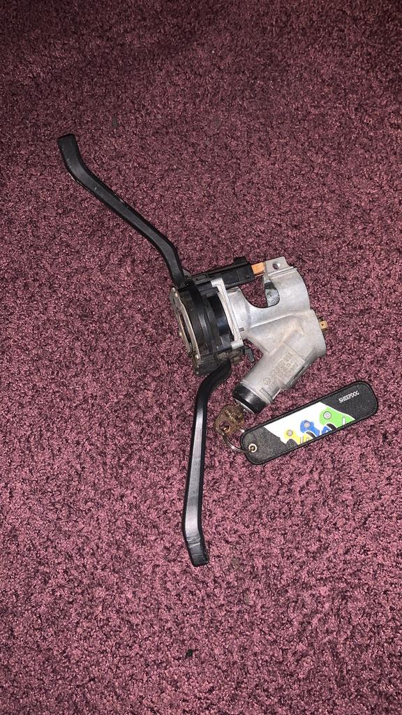 Golf mk2 stuur schakelaars + contactslot met sleutel 1985, Ophalen of Verzenden, Gebruikt, Universele onderdelen