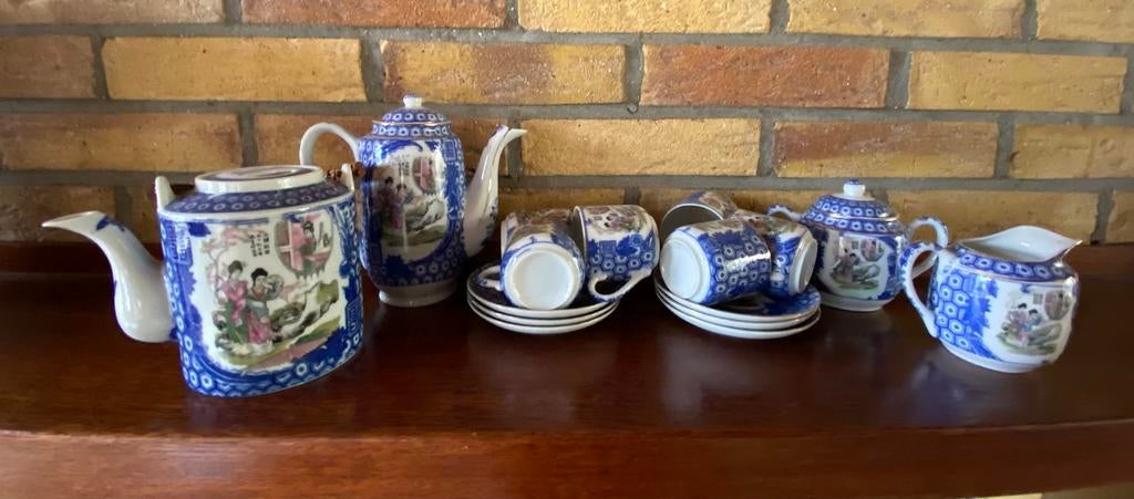 Oud chinees servies, Ophalen of Verzenden