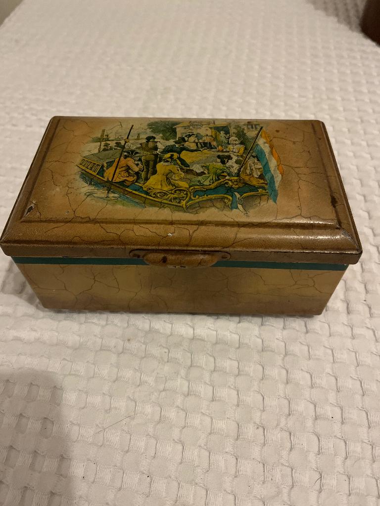 Vintage Blik Pick Wick Thee (2), Ophalen of Verzenden