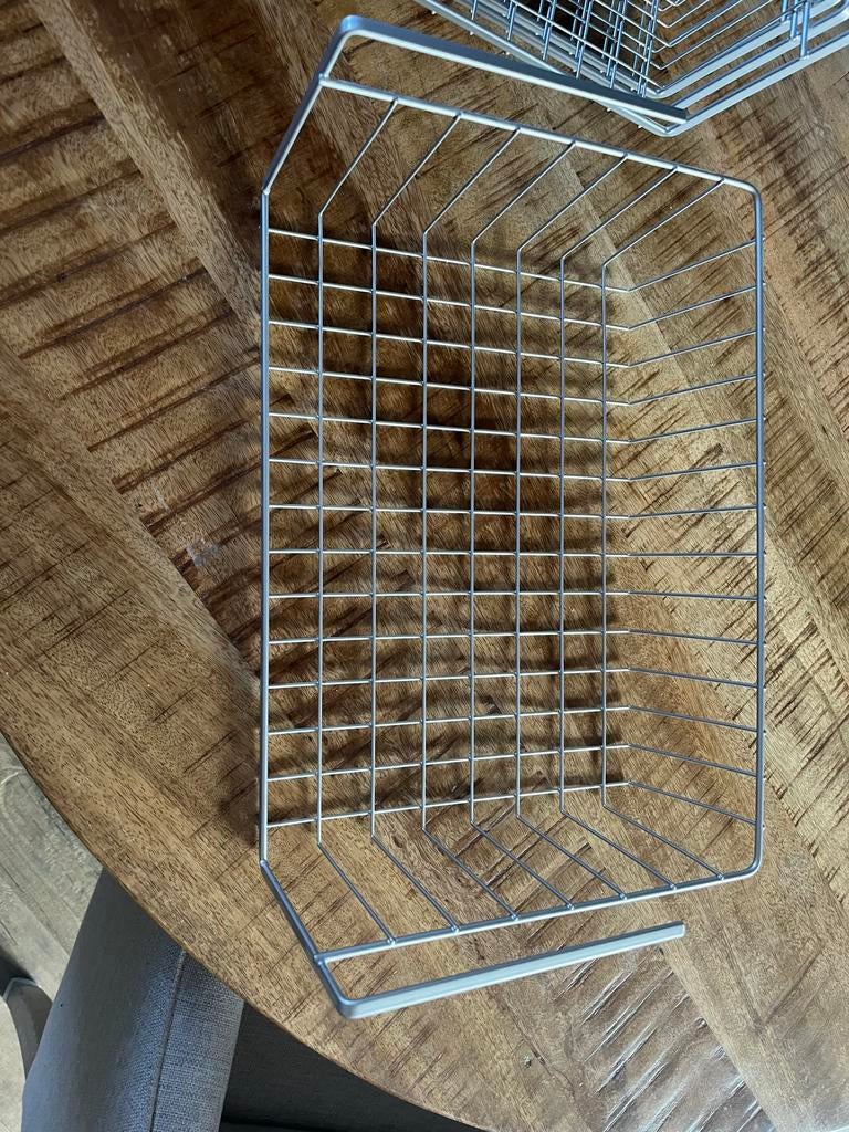 4 Schuifmandjes voor kast - Zo goed als nieuw, Huis en Inrichting, Kasten | Kledingkasten, Ophalen of Verzenden, Zo goed als nieuw