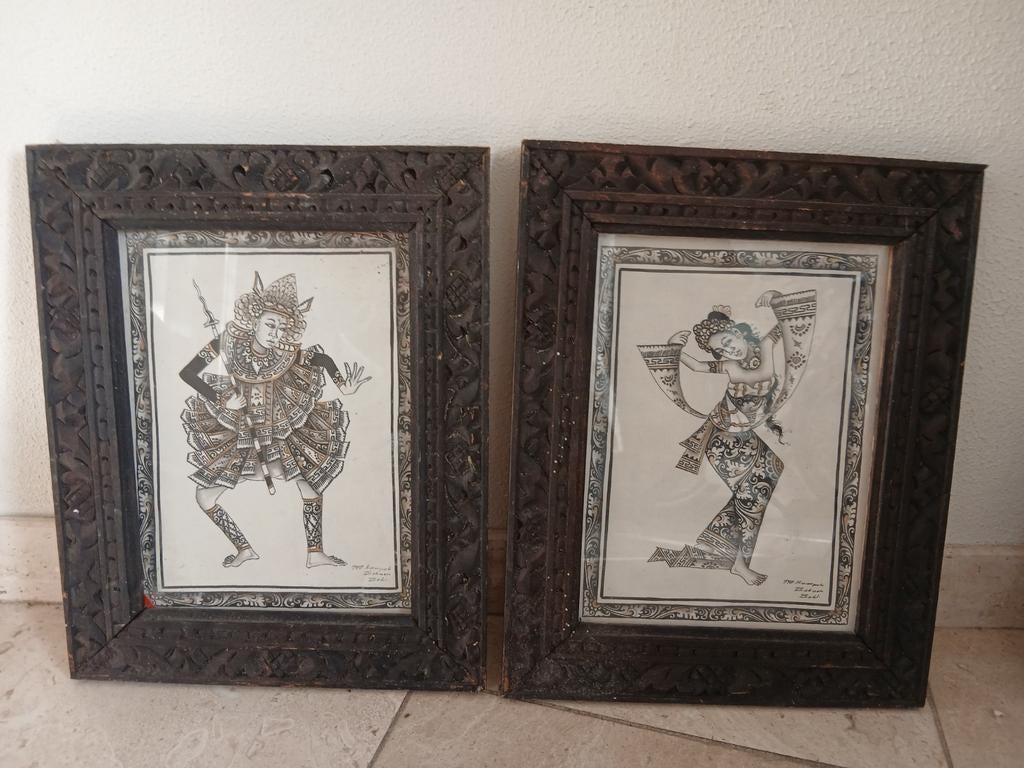 Balinese wanddecoratie, Ophalen of Verzenden