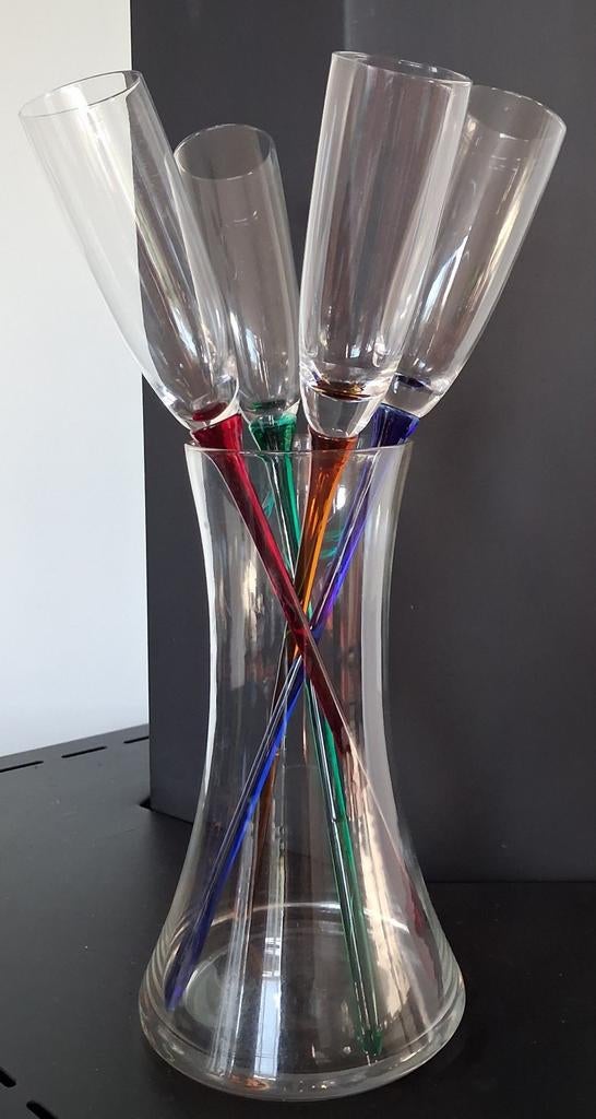 champagne glazen, Ophalen, Zo goed als nieuw, Overige typen