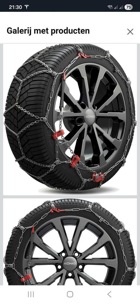 KÖNIG CB-7 090 Sneeuwkettingen, Ophalen, Nieuw