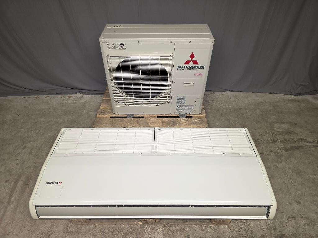 Mitsubishi plafond onderbouwmodel airco warmtepomp 14kW, Koelen en Ontvochtigen, Timer, 3 snelheden of meer, Ophalen of Verzenden
