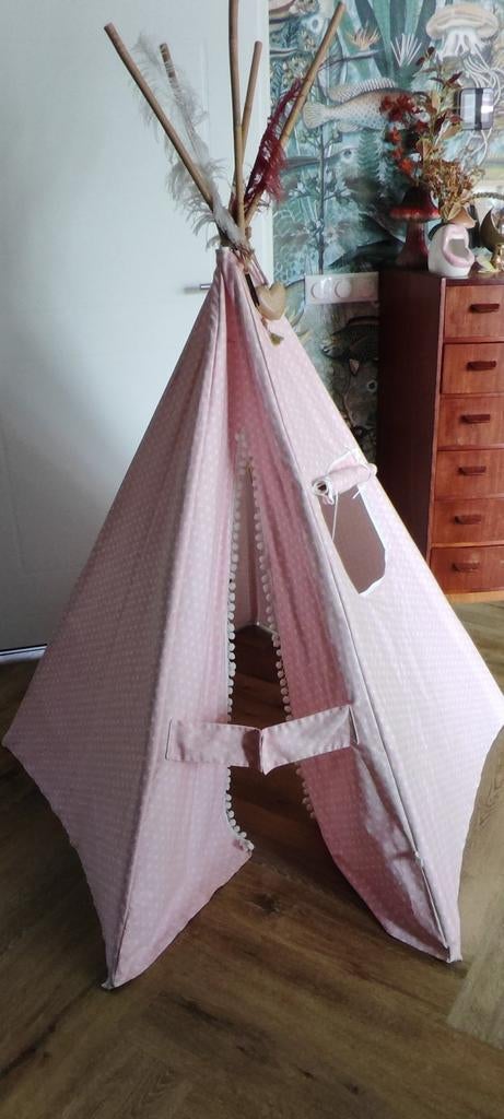Tipi Mi tent roze, Kinderen en Baby's, Speelgoed | Speeltenten, Ophalen, Zo goed als nieuw