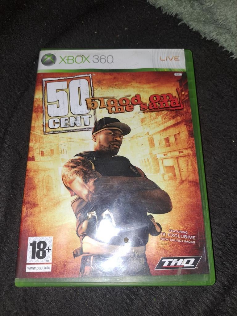 50 Cent: Blood on the Sand - Xbox 360 (Gebruikt), Online, Gebruikt, Vanaf 18 jaar, Shooter