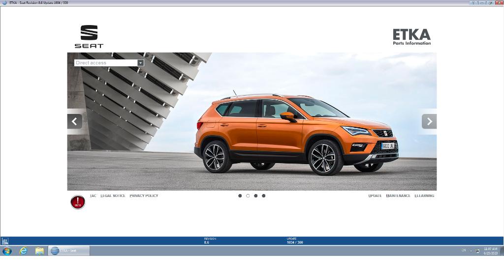 ETKA 8.2 - Elektronische Onderdelen Catalogus setup versie, Ophalen of Verzenden