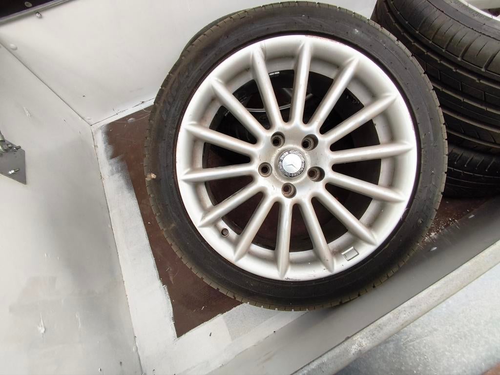 Velgen Zomerbanden 5x112 ruilen 4x100, Ophalen of Verzenden, Zomerbanden