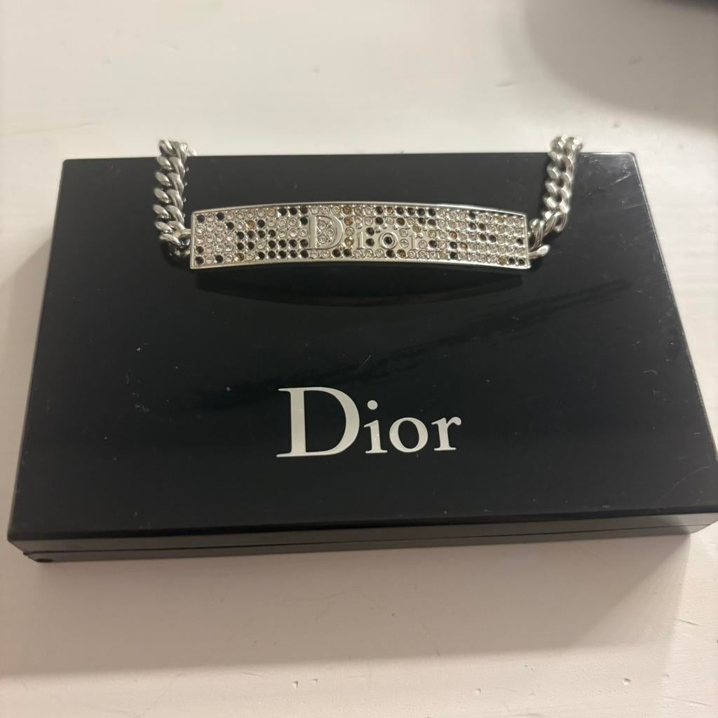 Dior pallet, Sieraden, Tassen en Uiterlijk, Armbanden, Ophalen of Verzenden, Zo goed als nieuw, Goud, Met strass