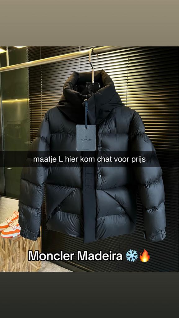 moncler mandaira, Kleding | Heren, Jassen | Winter, Ophalen, Zo goed als nieuw, Zwart