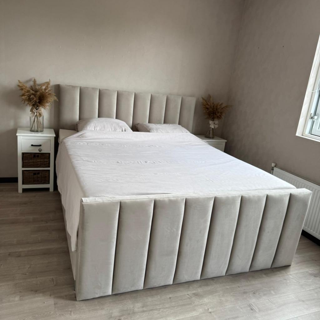 Goedkoopste Bed 140 200 160 200 Bedden Opberg Boxspring SALE, Huis en Inrichting, Slaapkamer | Boxsprings, Nieuw, 180 cm, 200 cm