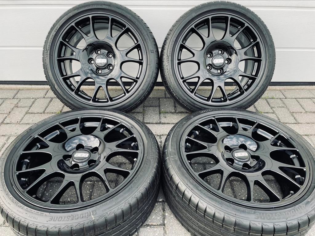 18 Inch Originele BBS Velgen 225/40/18 5x112 NIEUWSTAAT !!!, 18 inch, Banden en Velgen, Ophalen of Verzenden, Zomerbanden