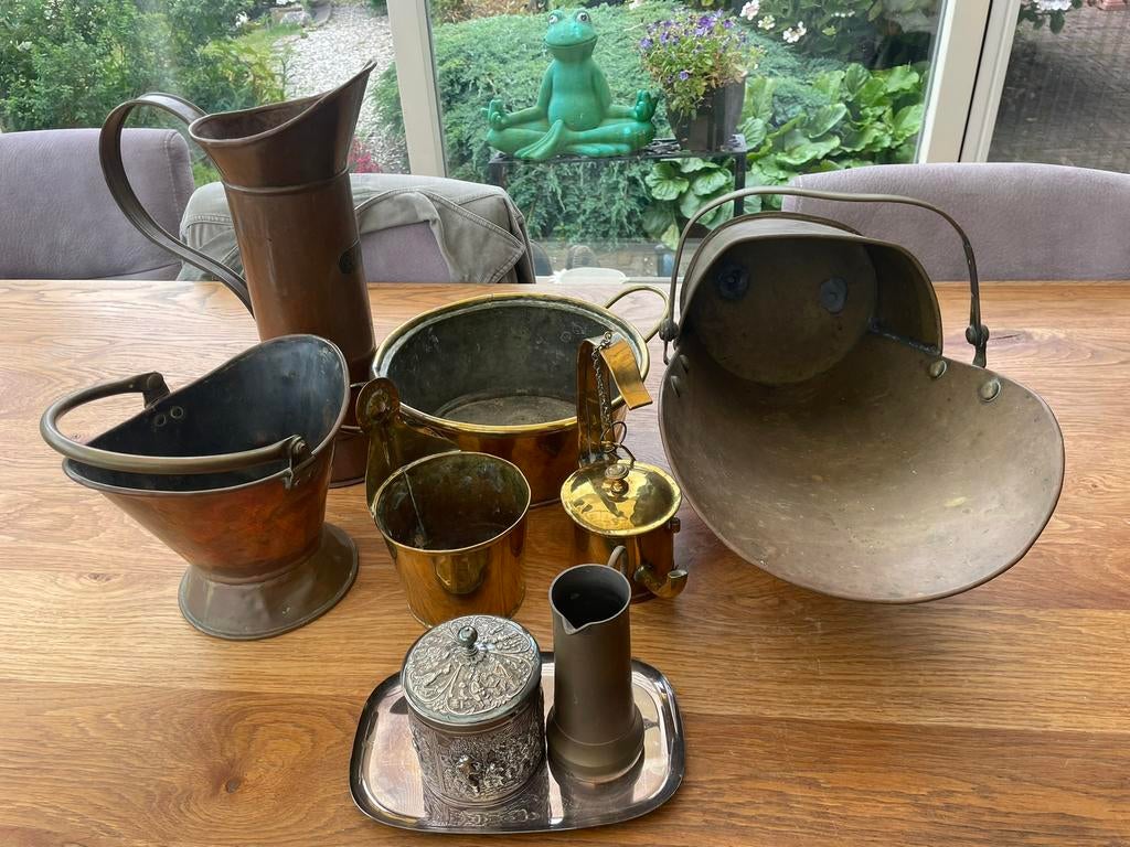 Koper en messing, Ophalen