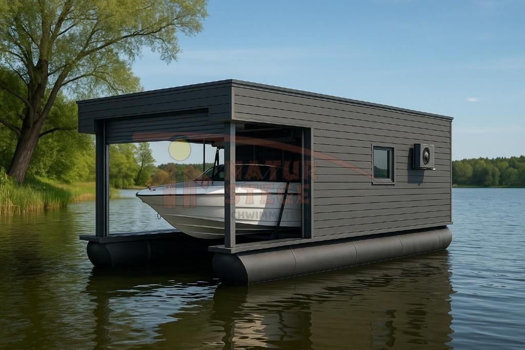 Drijvende bootgarage Mobiele watersport Bootsschuur, Ophalen, Nieuw, Overige typen