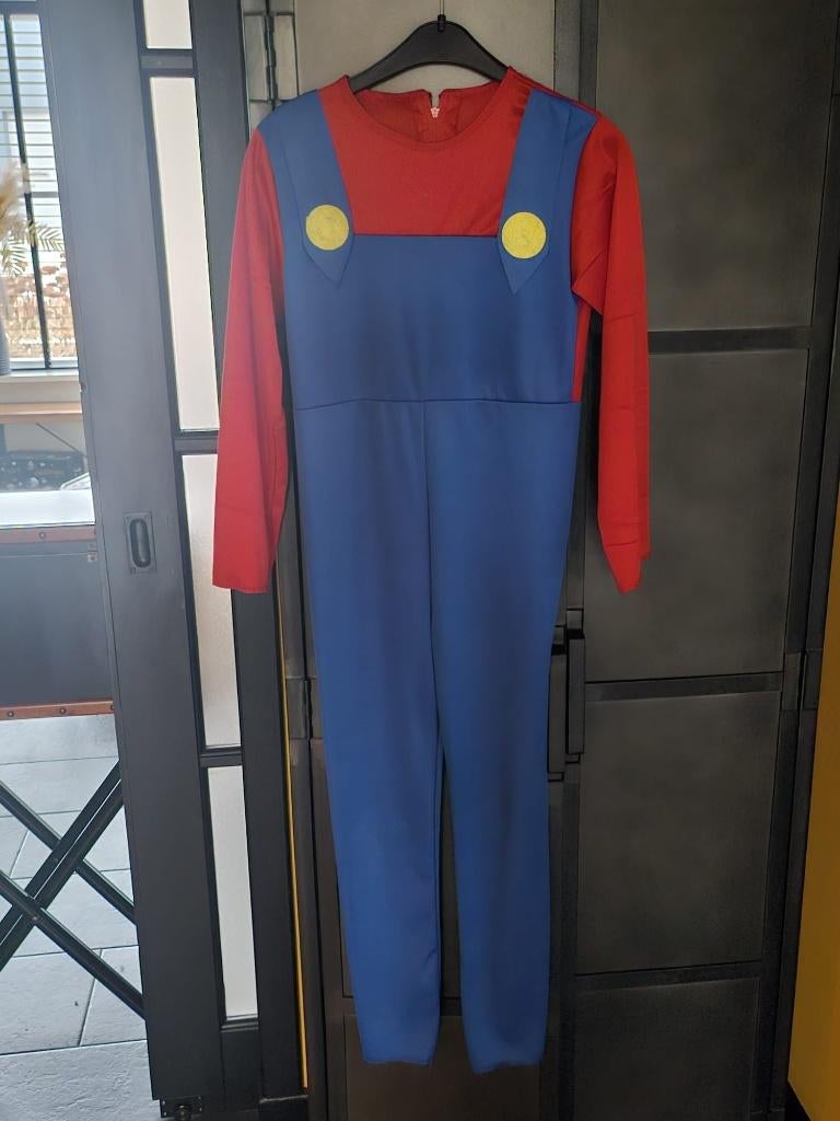 Mario en/of Luigi kostuum* Maat 122/128 € 17,50 per 2 stuks!, Kinderen en Baby's, Carnavalskleding en Verkleedspullen, Ophalen of Verzenden