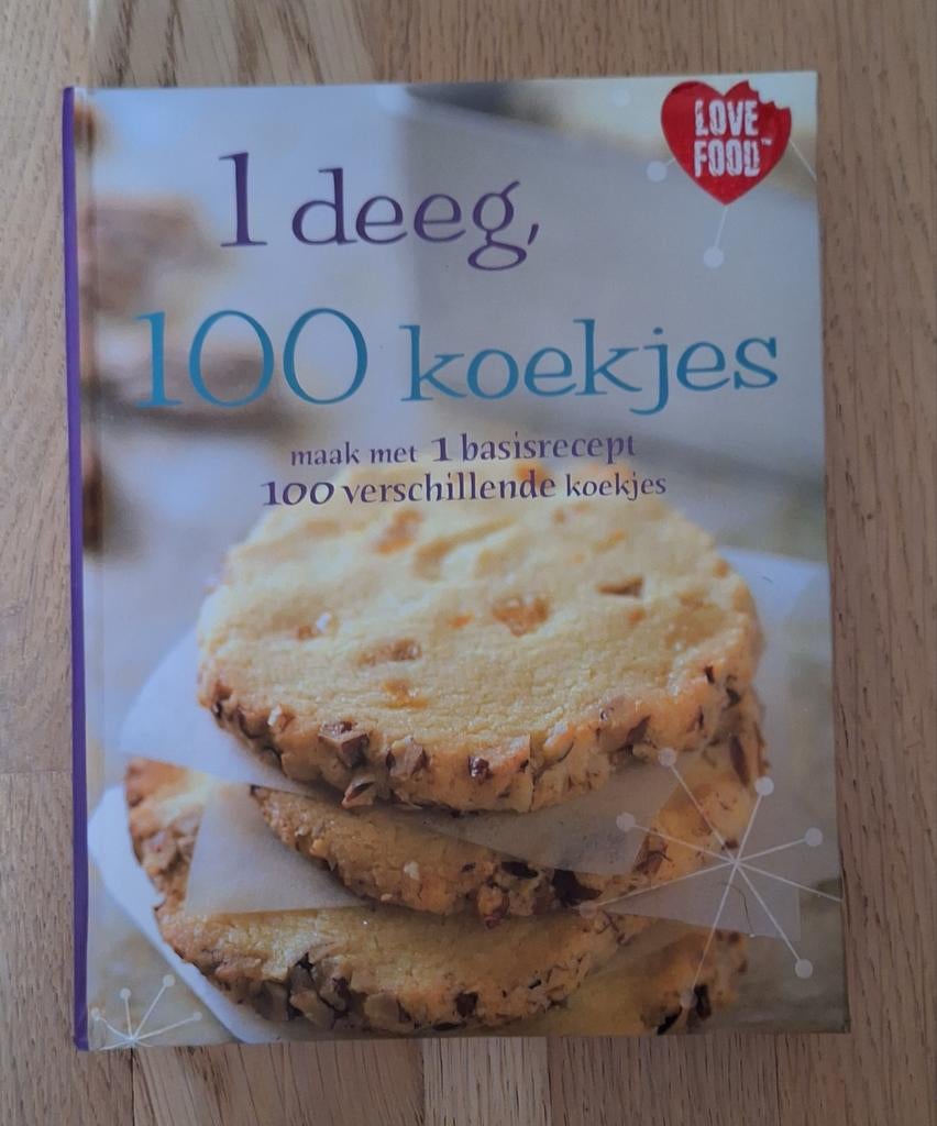 Eén deeg, honderd koekjes, Ophalen of Verzenden, Zo goed als nieuw, Europa, Taart, Gebak en Desserts