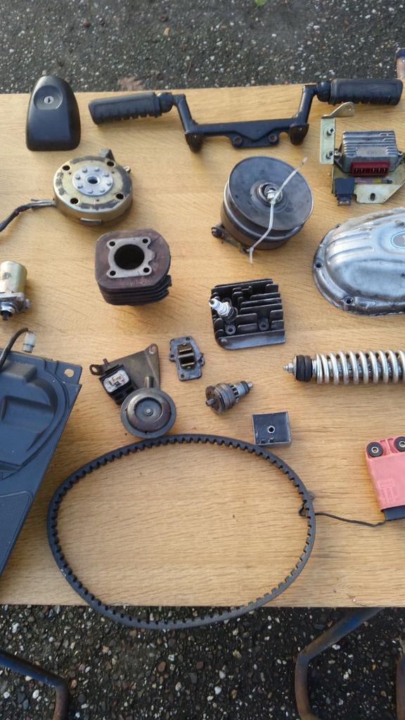 te koop piaggio velofax onderdelen, Fietsen en Brommers, Brommeronderdelen | Algemeen, Ophalen, Gebruikt, Overige typen, Piaggio velofax