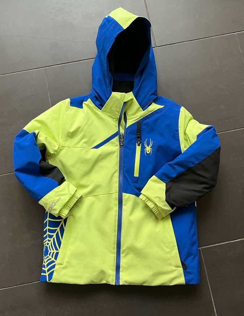Spyder stoere ski jas maat 7 (122), Kinderen en Baby's, Kinderkleding | Maat 122, Ophalen of Verzenden, Zo goed als nieuw, Jongen