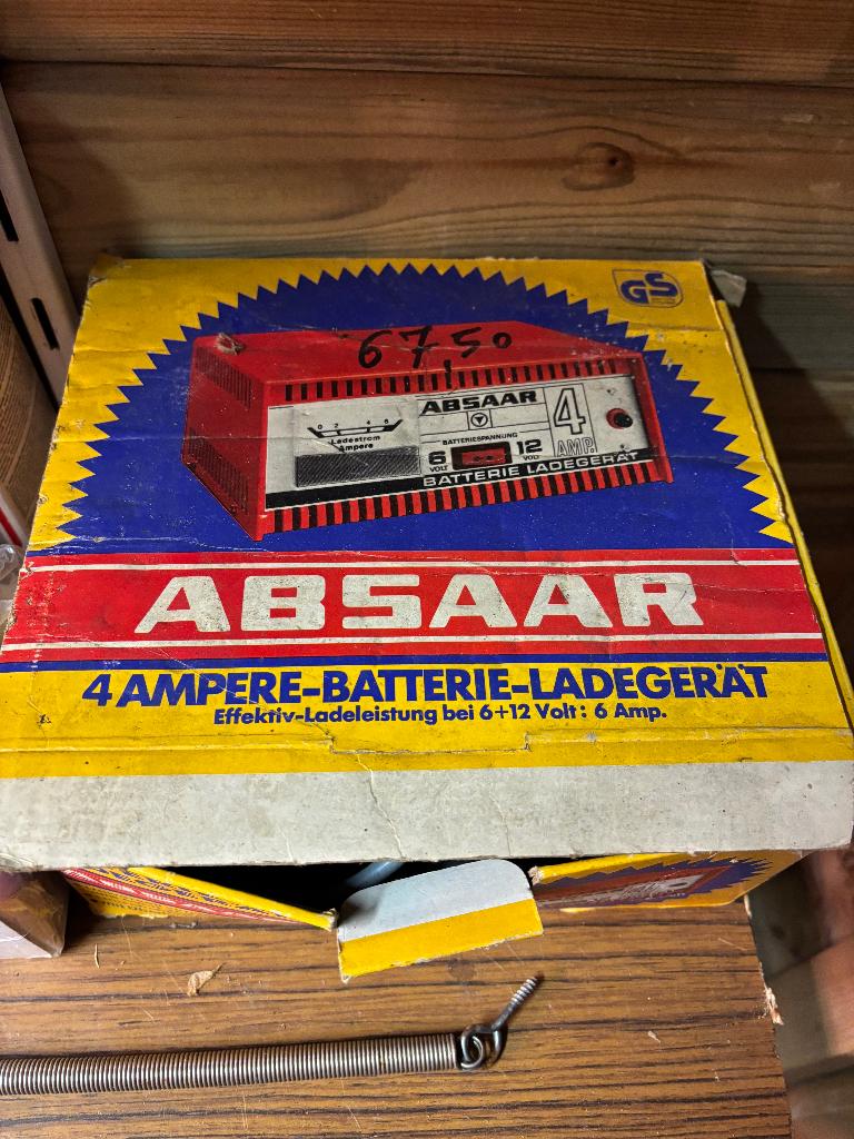 Absaar Batterijlader, Ophalen of Verzenden, Gebruikt