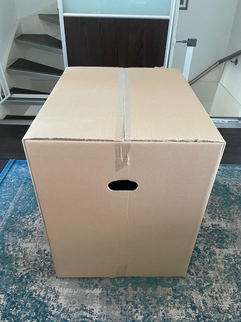 Verhuisdoos Verzenddoos kartonnen dozen doos lxbxh 59x71x73, Doe-het-zelf en Verbouw, Kratten en Dozen, Ophalen, Doos, Opvouwbaar